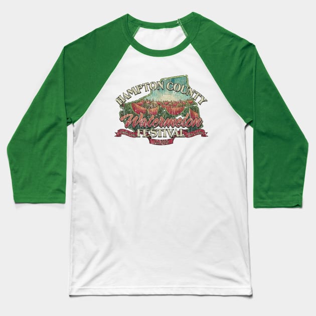 Hampton County Watermelon Festival 1939 Baseball T-Shirt by JCD666